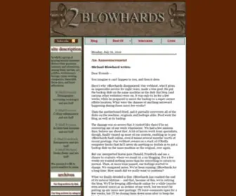 2Blowhards.com(Webblog) Screenshot