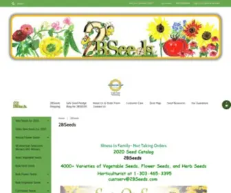 2Bseeds.com(Flower Seeds) Screenshot