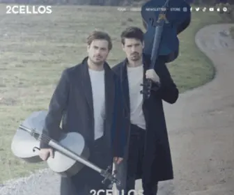 2Cellos.com(The Official Website) Screenshot