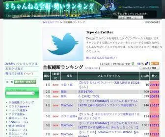 2CH-Ranking.net(２ちゃんねる) Screenshot