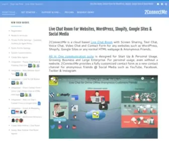 2Connectme.com(Live Chat Room) Screenshot