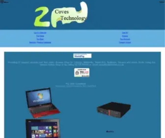 2Coves.co.uk(2Coves Technology and Computer Services) Screenshot