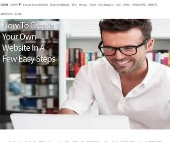 2Createawebsites.com(How To Create A Website) Screenshot