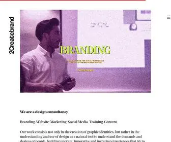 2Createbrand.com(2Createbrand) Screenshot