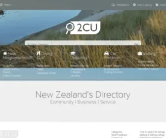 2CU.co.nz(New Zealands Directory) Screenshot