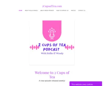 2Cupsoftea.com(2Cupsoftea) Screenshot