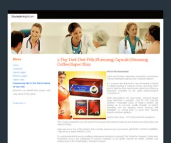 2Daydietpills-Lingzhi.com(2 Day Diet) Screenshot