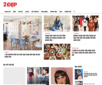 2Dep.com.vn(Tạp chí 2Đẹp) Screenshot