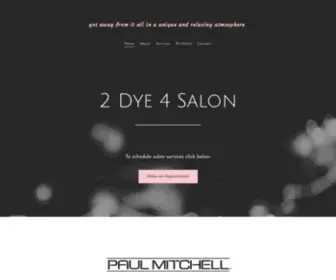 2Dye4-Salon.com(Home) Screenshot