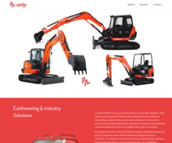 2Efferental.it(Earthmoving & Industry Solutions) Screenshot