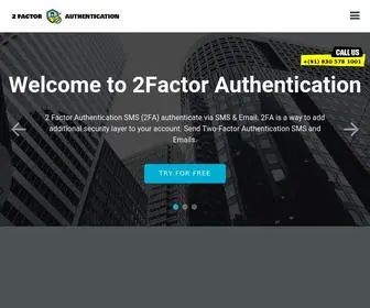 2Factorauthentication.in(2 Factor Authentication via OTP SMS) Screenshot