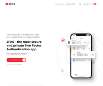 2Fas.com(Two Factor Authentication Service in 2 minutes for your WordPress) Screenshot