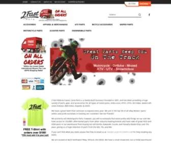 2Fastmoto.com(Motorcycle Parts Accessories Snowmobile Mopeds ATV Dirtbike Stores Online Order Ohio) Screenshot