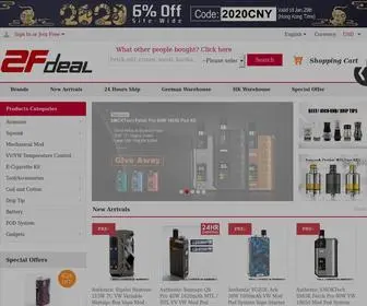 2Fdeal.com(Premium Vape Store for Worldwide) Screenshot