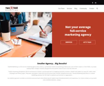 2Foldmarketing.net(2 Fold Marketing) Screenshot