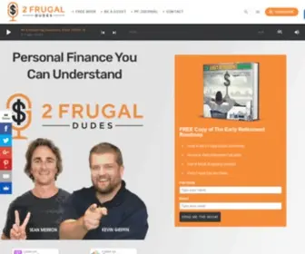 2Frugaldudes.com(Personal Finance in Layman's Terms to Simplify Investing) Screenshot
