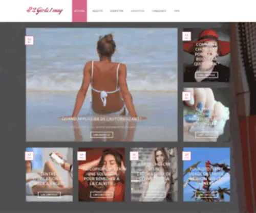 2Girls1Mag.com(Les astuces beautés & bien être) Screenshot