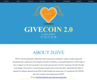 2Give.info(2Give info) Screenshot