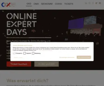 2GO.at(OMX + SEOkomm = Online Expert Days. Die Online Marketing Konferenzen in Österreich) Screenshot