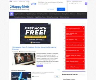 2Happybirthday.com(Birthday Wishes) Screenshot