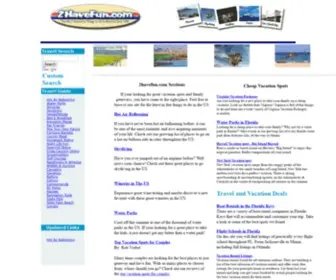 2Havefun.com(Vacation Spots) Screenshot