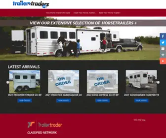 2Horsetrailer.com(Two horse trailers for sale) Screenshot