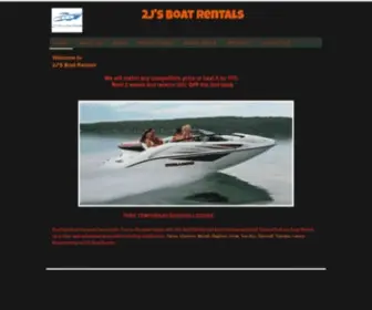 2Jsboatrentals.ca(2Js Boat Rentals) Screenshot