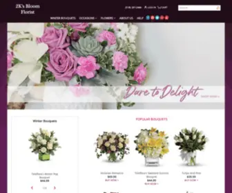 2KSbloomflorist.com(Rouses Point Florist) Screenshot