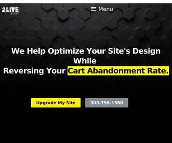 2Livedesigns.com(Lead Generating Websites for Your Business) Screenshot