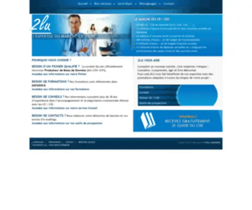 2LU.fr(CE / CSE) Screenshot
