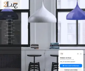 2Luz.mx(Iluminación Decorativa) Screenshot
