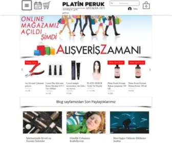 2M-Kuafor.com(Platin Peruk Kuaför Antalya) Screenshot