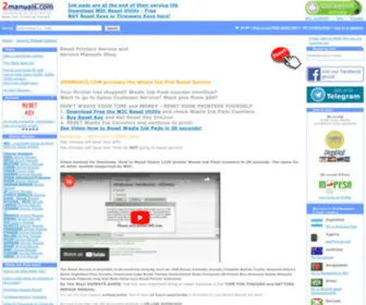 2Manuals.com(Reset Epson Printer by yourself) Screenshot