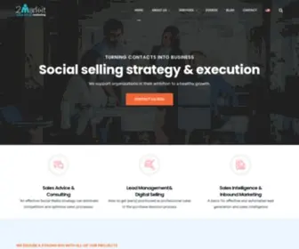 2Mark-IT.nl(The best partner you need for social selling) Screenshot