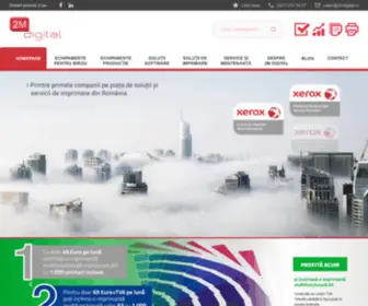 2Mdigital.ro(2M Digital) Screenshot