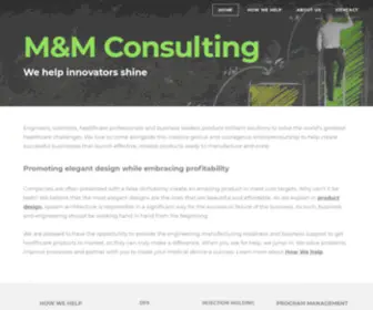 2Morses.com(M&M Consulting for Medical Device Companies) Screenshot