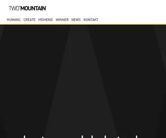 2Mountain.com(Werbeagentur TWO''MOUNTAIN) Screenshot