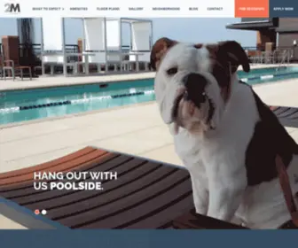 2MStreet.com(2M Apartments in NoMA are brand new pet friendly apartments (and the home to Emmy the bulldog)) Screenshot