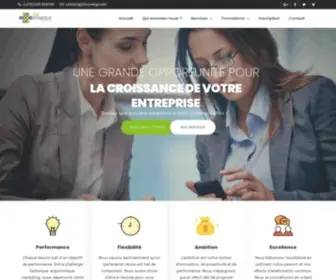 2MSynergy.com(Agence de Communication et Service Informatique) Screenshot