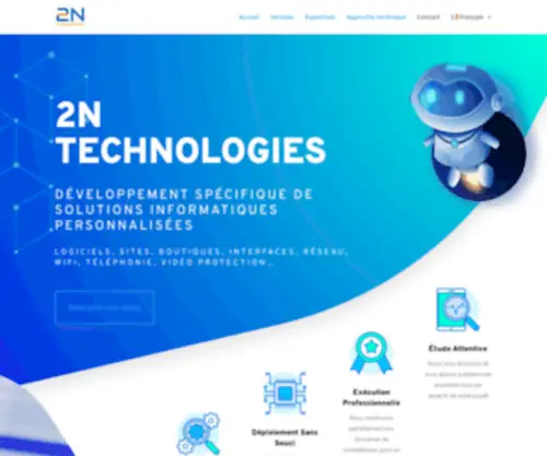 2N-Tech.com(La qualite du service) Screenshot