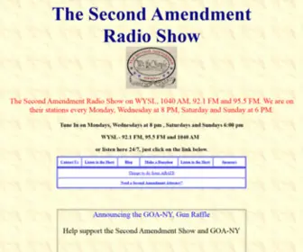 2Ndamendmentshow.com(NEW The Second Amendment Show The Second) Screenshot