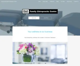 2Ndavechiro.com(2nd Avenue Family Chiropractic Centre) Screenshot