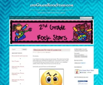 2NDgraderockstars.com(A Look Into a New York City Classroom) Screenshot