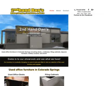 2Ndhanddan.com(Used Office Furniture in Colorado Springs) Screenshot