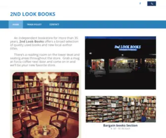 2Ndlookbooks.com(Used books spokane) Screenshot