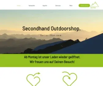 2Ndpeak.ch(Outdoor-Bekleidung) Screenshot