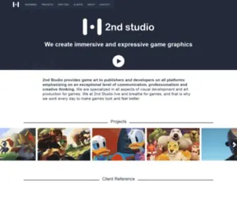 2NDstudio.com(2nd Studio) Screenshot