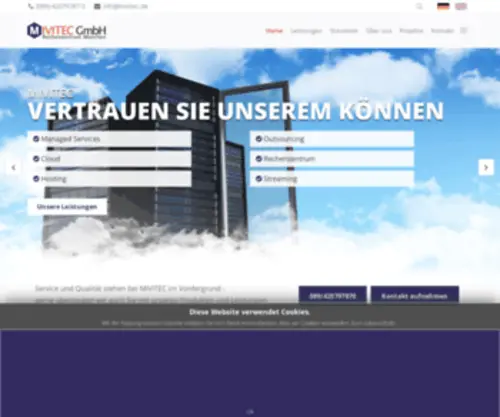 2Netit.de(Rechenzentrum München Mivitec GmbH : Outsourcing) Screenshot