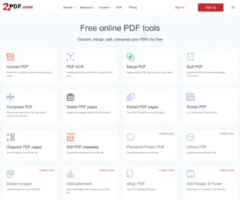 2PDF.com(2PDF) Screenshot