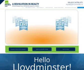 2Percentrealtylloyd.ca(2% Realty Elite) Screenshot